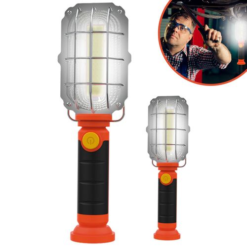 Starlyf® LED Taschenlampe - Akku KFZ Handlampe mit Magnet Do it all light