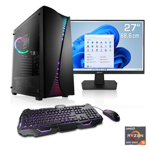 CSL Gaming-PC-Komplettsystem 