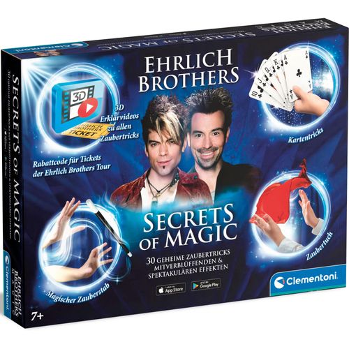 Zauberkasten CLEMENTONI "Ehrlich Brothers, Secrets of Magic", bunt, Zauberkästen, Kinder, Made in Europe