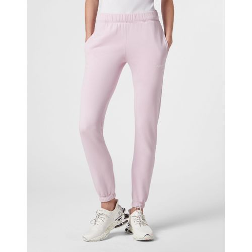 Jogginghose PLEIN SPORT "Jogginghose Jogginghose", Damen, Gr. M, US-Größen, 03, rose, pink, FABRIC 1: 90% COTTON 10% POLYESTER, Hosen