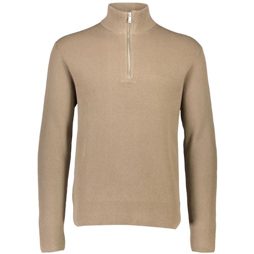 Troyer LINDBERGH, Herren, Gr. XL, grau (dk stone), Strick, Obermaterial: 80% Baumwolle, 20% Polyester, casual, Langarm, Pullover