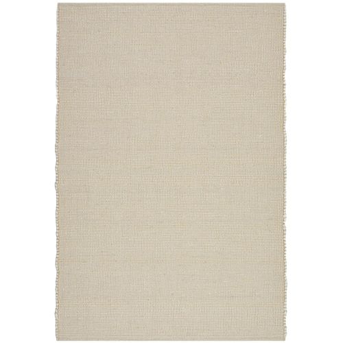 Teppich HEINE HOME Gr. 6, beige (beige, meliert), B:160cm H:12mm L:230cm, Wolle, Schurwolle, Teppiche