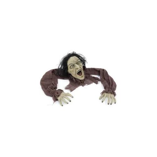 Halloween Figur Crawling Zombie - 140cm - mit letzter Kraft kriecht er aus der Erde - Figur formbar