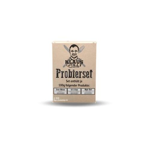 Klaus Grillt Probier Set - 3 x 100g - OFA, Magic Dust, Gyros