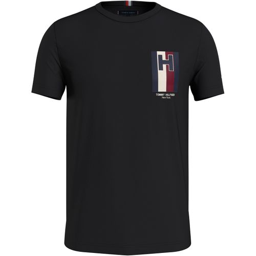 Tommy Hilfiger T-Shirt »H EMBLEM TEE«, mit gedrucktem Logo