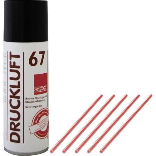 Kontakt Chemie DRUCKLUFT 67 Druckluftspray nicht brennbar, inkl. 5 Sprühröhrchen 100 ml