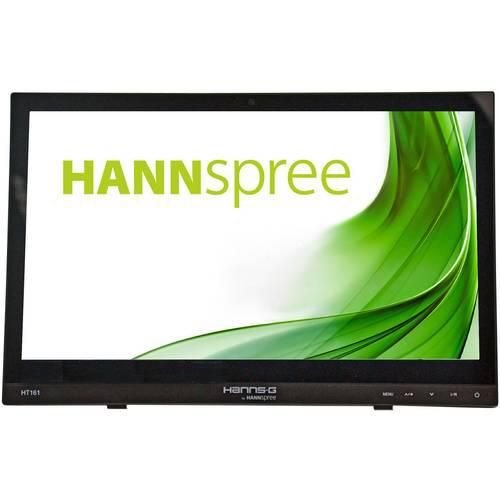 Hannspree HT161HNB Touchscreen-Monitor EEK: B (A - G) 39.6 cm (15.6 Zoll) 1366 x 768 Pixel 16:9 12 ms HDMI®, VGA, USB, Kopfhörer (3.5 mm Klinke)