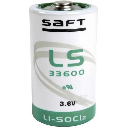 Saft LS 33600 Spezial-Batterie Mono (D) Lithium 3.6 V 17000 mAh 1 St.