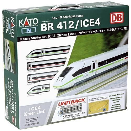 KATO by Lemke K10960 N ICE4, 4-tlg. Klimaschützer, Startset der DB AG