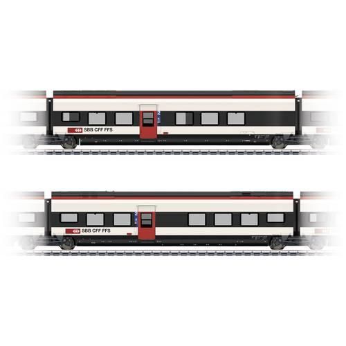 Märklin 43462 H0 Ergänzungsset 2 zu Giruno der SBB D(B9) 2.Klasse und E(B8) 2.Klasse