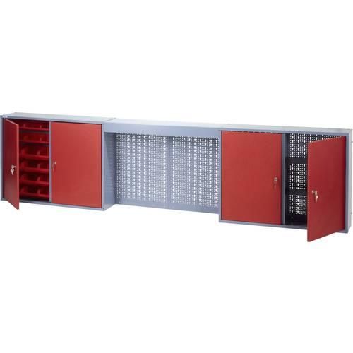 Küpper 70182 Hängeschrank mit Lichtblende 240 cm rot (B x H x T) 240 x 60 x 19 cm