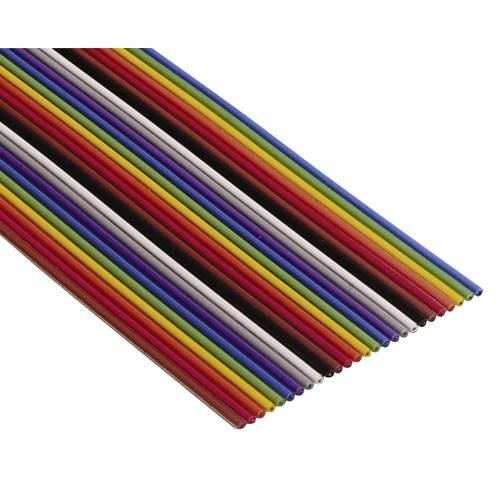 3M 3302/10 100 SF Flachbandkabel Rastermaß: 1.27 mm 10 x 0.08 mm² Bunt Meterware