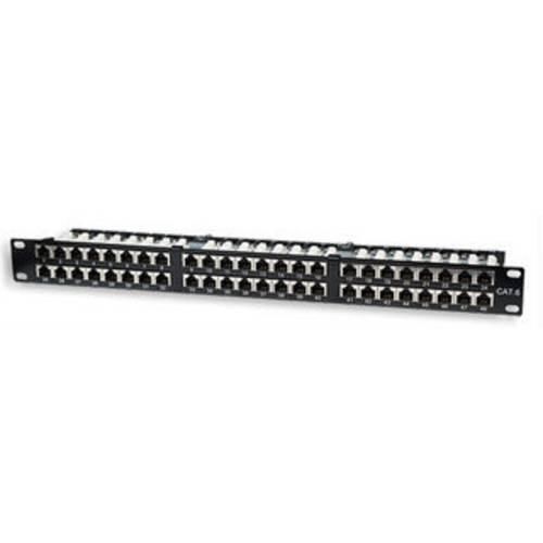 Intellinet 513517 48 Port Netzwerk-Patchpanel 483 mm (19) CAT 5e 1 HE Bestückt