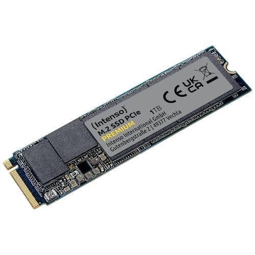 Intenso 1 TB Interne M.2 PCIe NVMe SSD Retail 3835460