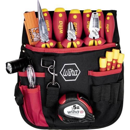 Wiha 44574 Elektriker Werkzeugtasche bestückt 18teilig (B x H x T) 250 x 280 x 80 mm