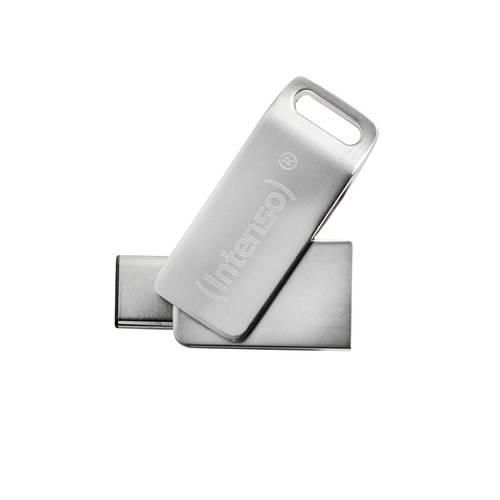 Intenso cMobile Line USB-Stick 128 GB Silber 3536491 USB-C® (USB 3.2 Gen 1), USB-A (USB 3.2 Gen 1)