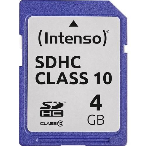 Intenso 3411450 SDHC-Karte 4 GB Class 10