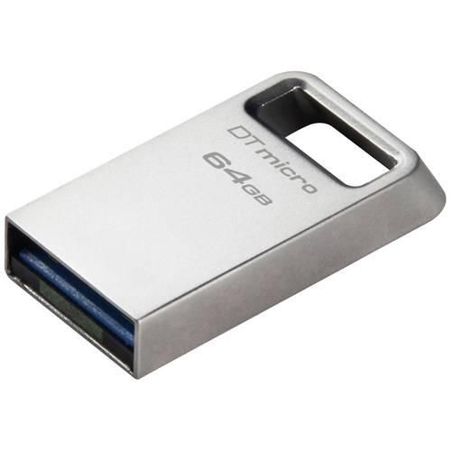 Kingston DataTraveler® Micro USB-Stick Retail 64 GB Silber DTMC3G2/64GB USB 3.2 Gen 1