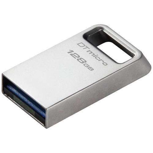 Kingston DataTraveler® Micro USB-Stick Retail 128 GB Silber DTMC3G2/128GB USB 3.2 Gen 1