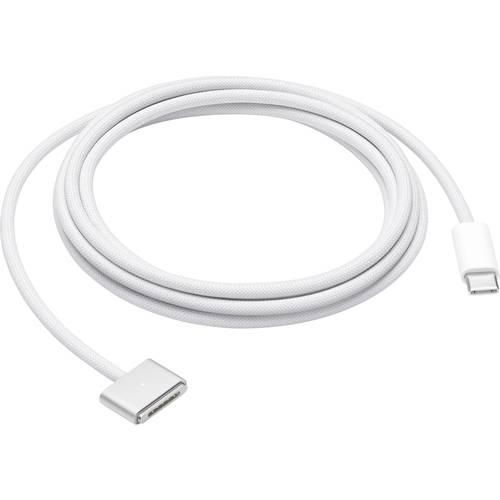 Apple USB-C®, MagSafe 3 MacBook Ladekabel [1x USB-C® - 1x MagSafe 3] 2.00 m Silber