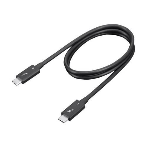 Lenovo Thunderbolt™-Kabel Thunderbolt™ 4 Thunderbolt™ (USB-C®) Stecker 0.7 m Schwarz 8K UHD 4X91K16968