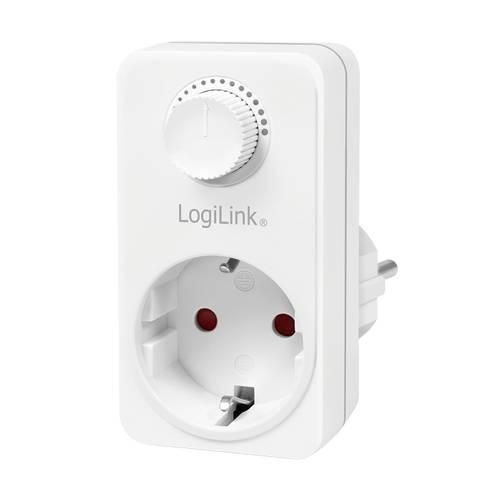 LogiLink PA0151 Dimm-Adapter Geeignet für Leuchtmittel: Halogenlampe, Glühlampe Weiß