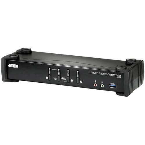 ATEN CS1924-AT-G KVM-Umschalter USB 4096 x 2160 Pixel