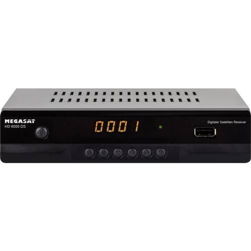 MegaSat HD 6000 DS HD-SAT-Receiver Front-USB Anzahl Tuner: 1