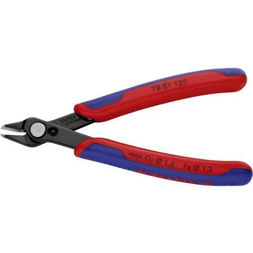 Knipex Super-Knips 78 81 125 Elektronik- u. Feinmechanik Printzange mit Facette 125 mm