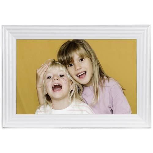 Aura Frames Carver Digitaler Bilderrahmen 25.7 cm 10.1 Zoll 1280 x 800 Pixel Weiß