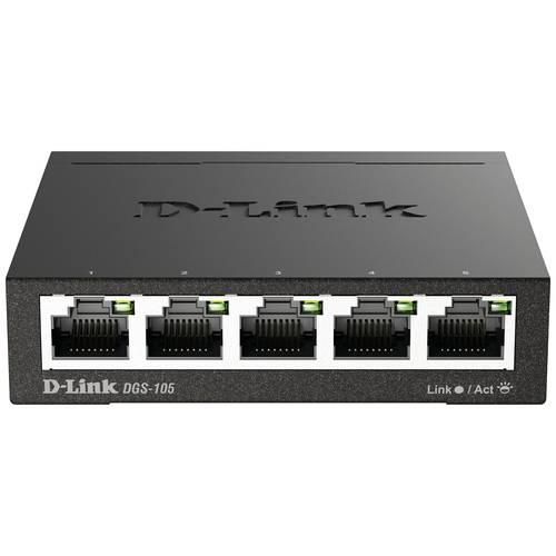 D-Link DGS-105 Netzwerk Switch 5 Port 1 GBit/s