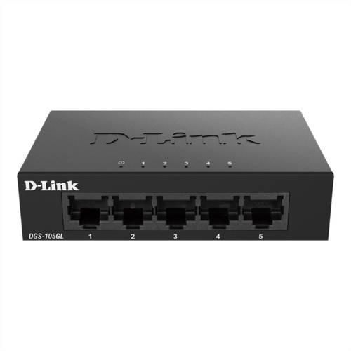 D-Link DGS-105GL/E Netzwerk Switch 5 Port 1 GBit/s