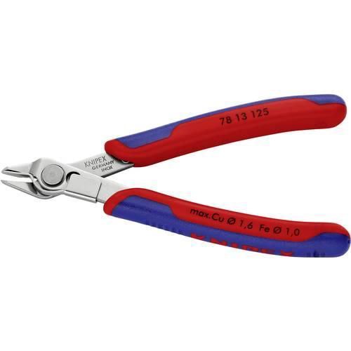 Knipex Super-Knips 78 13 125 Elektronik- u. Feinmechanik Printzange ohne Facette 125 mm