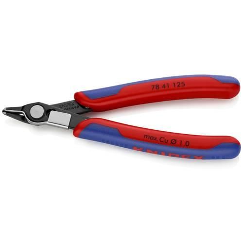 Knipex Super-Knips 78 41 125 Elektronik- u. Feinmechanik Printzange ohne Facette 125 mm