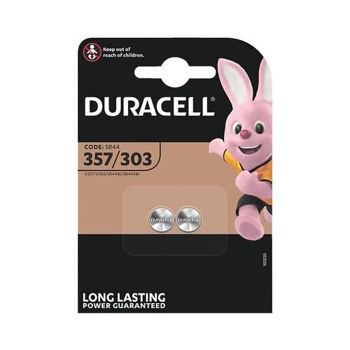 Duracell Knopfzelle 357 1.5 V 2 St. 170 mAh Silberoxid 357/303