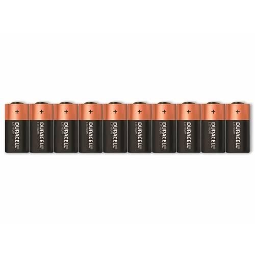 Duracell CR 123A Fotobatterie CR-123A Lithium 1400 mAh 3 V 10 St.