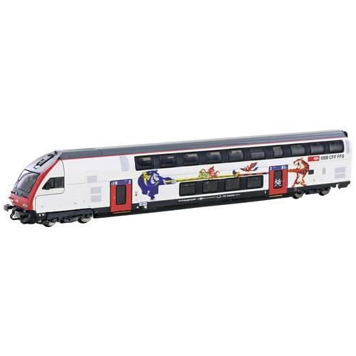 Hobbytrain H25123 N IC2020 Dosto-Steuerwagen der SBB 2.Klasse/Steuerwagen