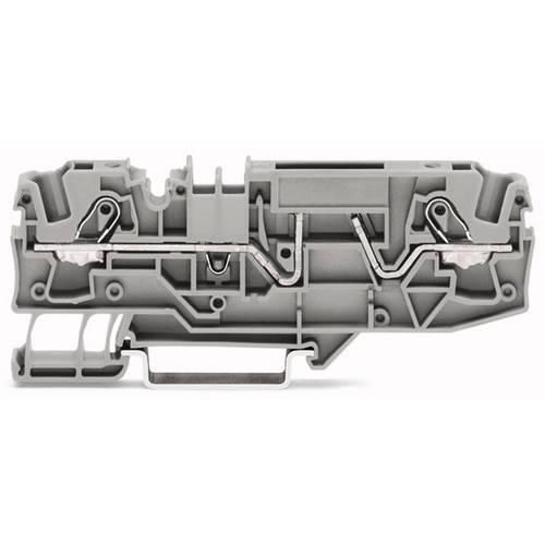 WAGO 2006-1681 Sicherungsklemme 7.50 mm Zugfeder Belegung: L Grau 1 St.