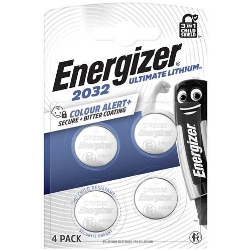 Energizer Knopfzelle CR 2032 3 V 4 St. 235 mAh Lithium E304206100