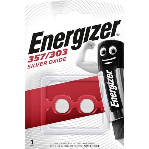 Energizer Knopfzelle 357 1.55 V 2 St. 150 mAh Silberoxid SR44