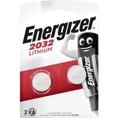 Energizer Knopfzelle CR 2032 3 V 2 St. 240 mAh Lithium CR2032