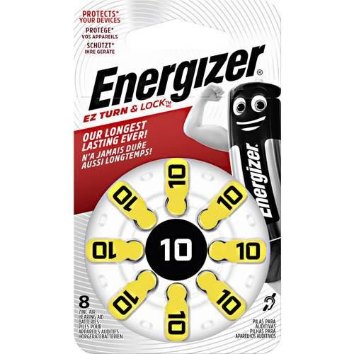 Energizer Knopfzelle ZA 10 1.4 V 8 St. 91 mAh Zink-Luft Hearing Aid PR70