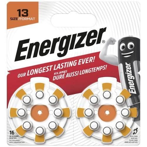 Energizer Knopfzelle ZA 312 1.45 V 16 St. Zink-Luft ENR EZ Turn & Lock (312)