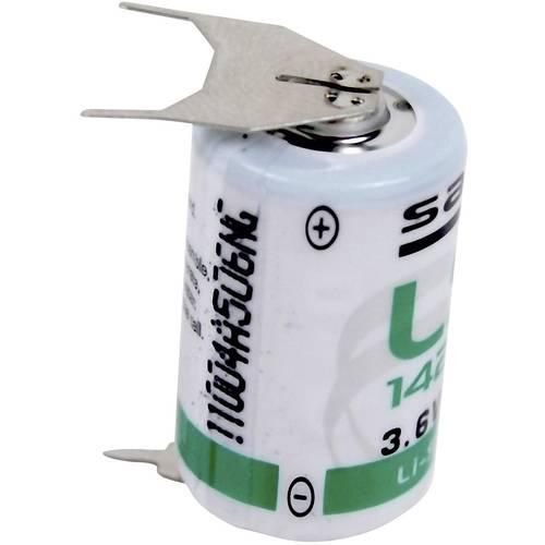 Saft LS 14250 3PF Spezial-Batterie 1/2 AA U-Lötpins Lithium 3.6 V 1200 mAh 1 St.