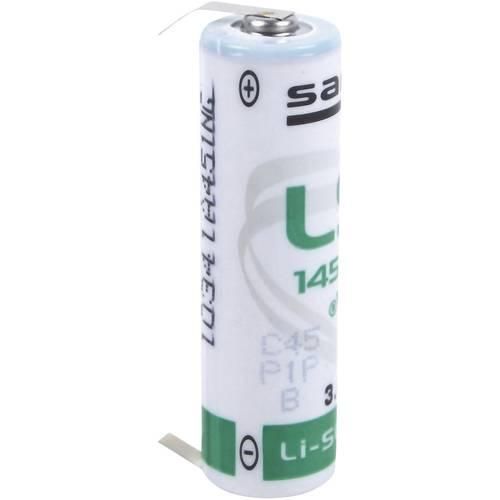 Saft 14500 CLG Spezial-Batterie Mignon (AA) U-Lötpins Lithium 3.6 V 2600 mAh 1 St.