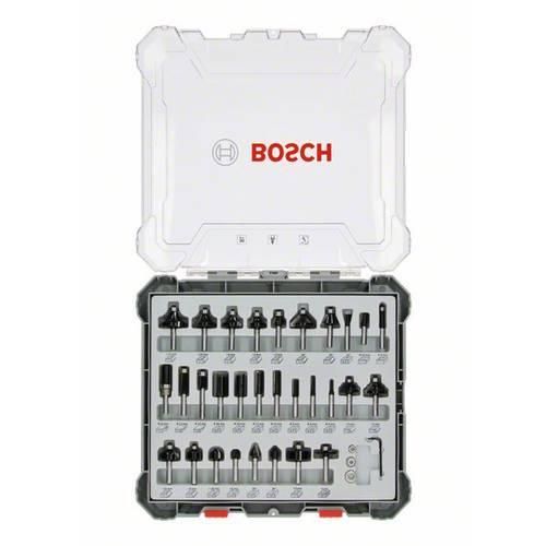 Fräser-Set, 6-mm-Schaft, 30-teilig Bosch Accessories 2607017474