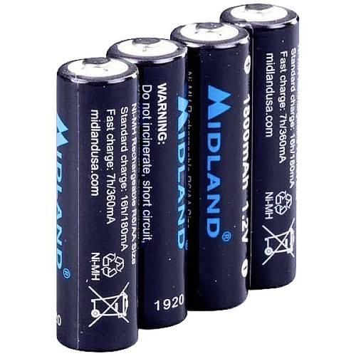 Midland Funkgeräte-Akku 1.2 V 1800 mAh