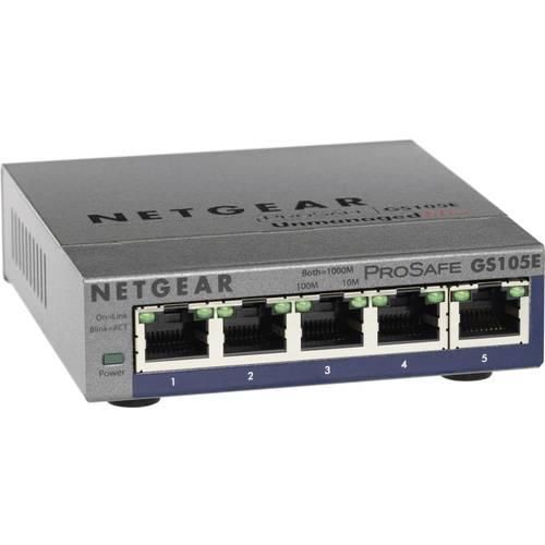 NETGEAR GS105E Netzwerk Switch 5 Port 1 GBit/s