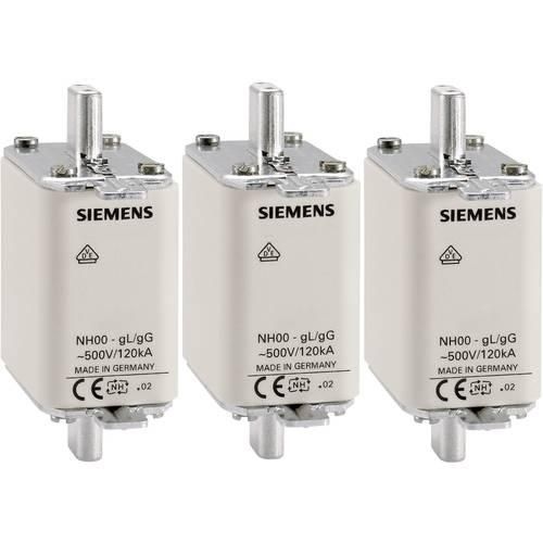 Siemens 3NA3822 NH-Sicherung Sicherungsgröße = 000 63 A 500 V/AC, 250 V/AC 3 St.