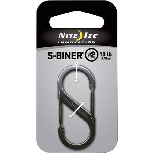 NITE Ize NI-SB2-03-11 Karabiner S-Biner Gr. 2 50 mm x 22 mm 1 St.